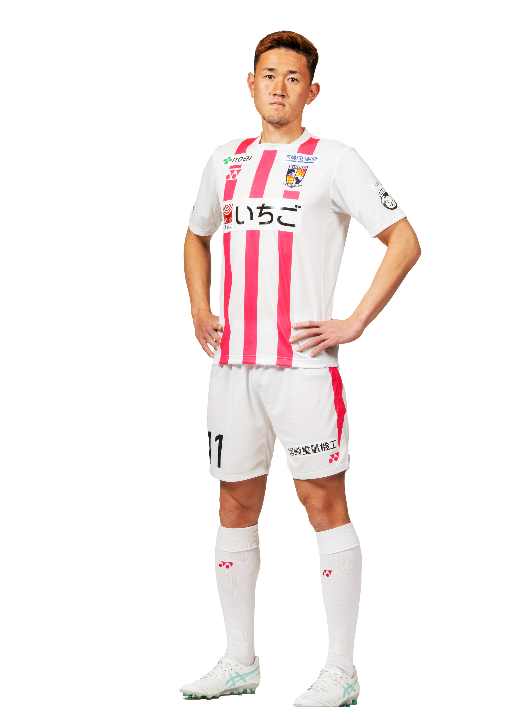 テゲバジャーロ宮崎 橋本啓吾選手サイン入り2025 FP 1st ユニフォーム テゲバジャーロ宮崎 橋本啓吾選手サイン入り2025 FP 1st